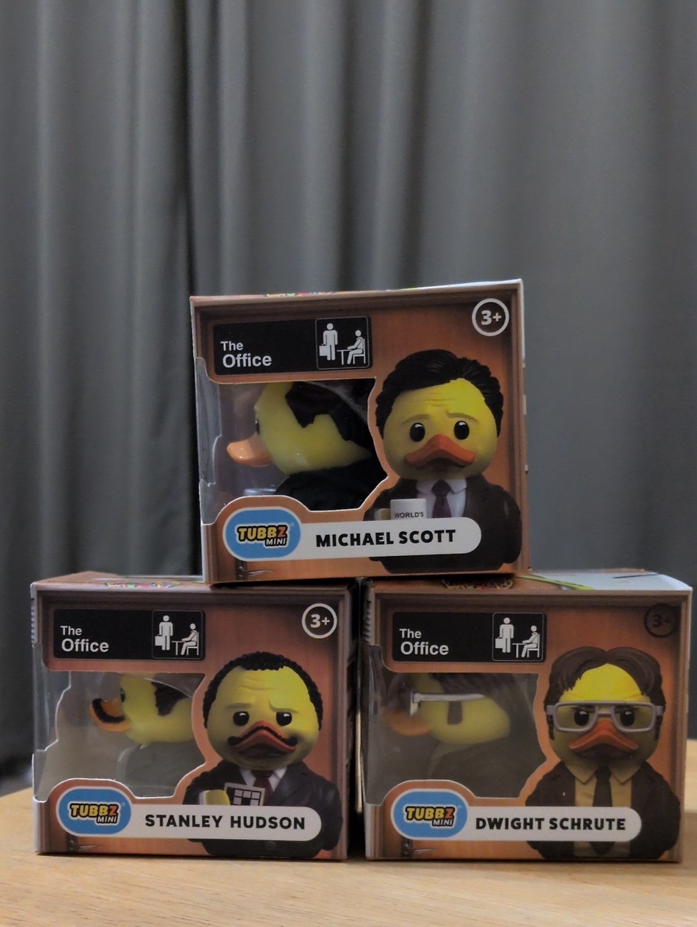 The Office Mini Tubbz Ducks Set Of 3